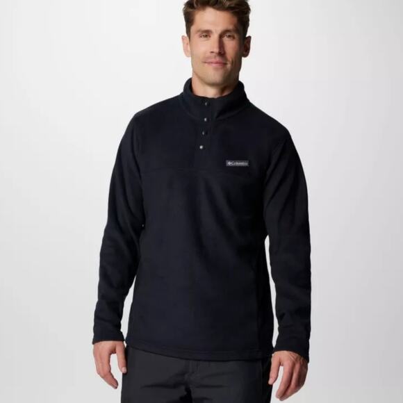 Columbia Other - Columbia Men's Steens Mountain Half Snap Fleece Pullover Black XLT Tall